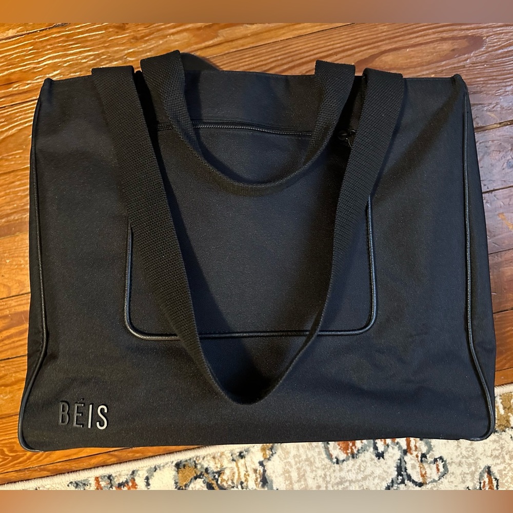 Black BEIS East to West Tote